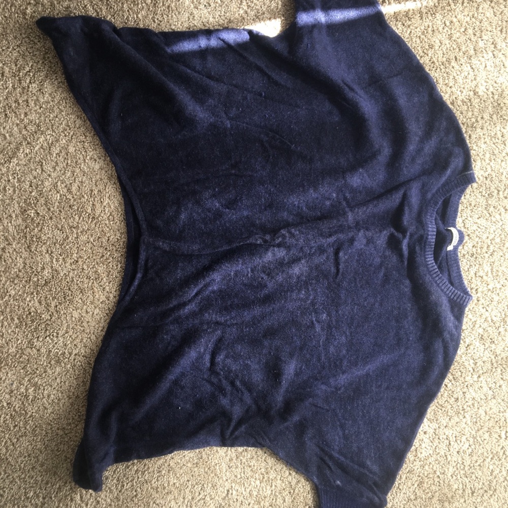 Navy dolman sweater